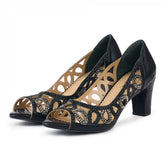 SANDALE SHINE NEGRU